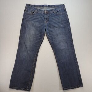 Seven7 Jeans Mens 40x32 Regular Straight Dark Wash Mid Rise Denim
